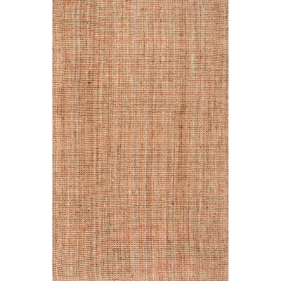 Bierstadt Solid Colour Jute / Sisal Hand Woven Area Rug