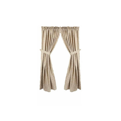 Panneaux de rideaux obscurcissants 100% coton Castleberry