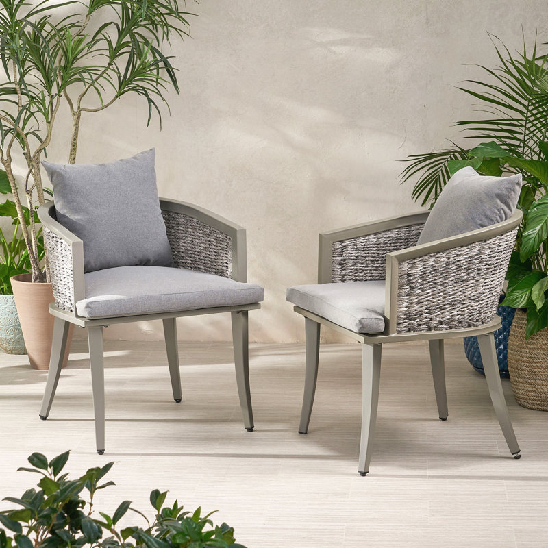 Chaise de patio en galets