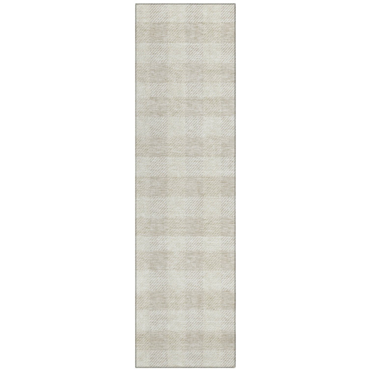 Colzie Flatweave Checkered Indoor / Outdoor Rug