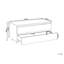 Bathroom Cabinet TERESINA with Wheels 80 cm