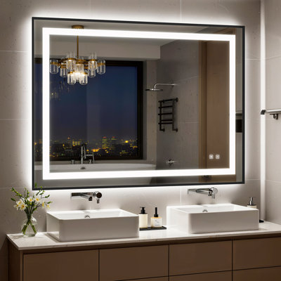 Miroir de salle de bain à DEL pour salle de bain