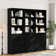 70'' H X 23'' W Standard Bookcase with 3 Drawers and Cabinet