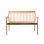 Sammen Outdoor Teak Bench