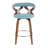 Lakyia Swivel Upholstered Counter Stool-1000494493