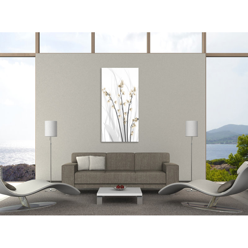 «Delightful Oasis 2», toile tendue par Albert Koetsier, H 48 po x l 24 po x P 1,5 po