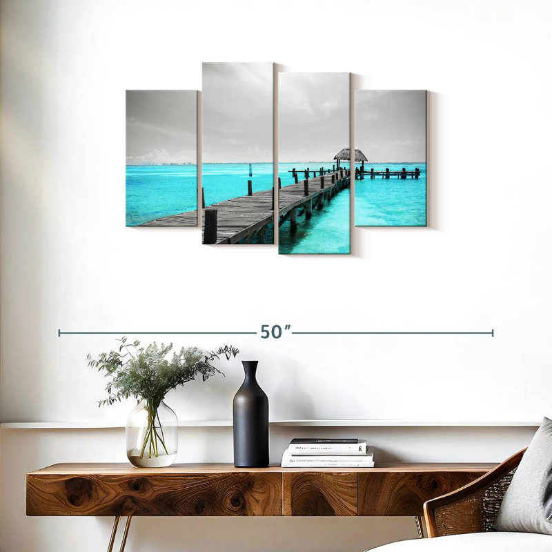 Ensemble 4 pièces Pop Isla Mujeres, H 36 po x l 22 po x P 1 po