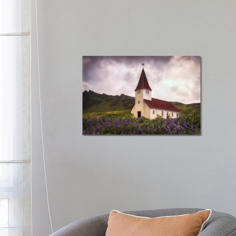 White Church by Danny Head - Wrapped Canvas Gallery-Wrapped Canvas Giclée, 66.04 cm H x 45.72 cm W