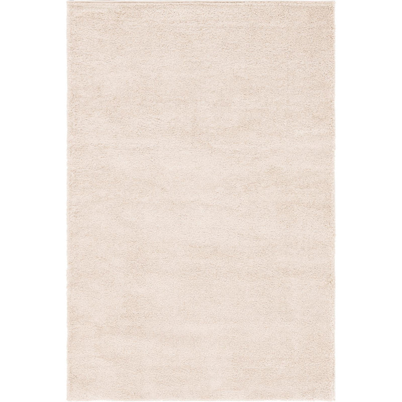 Tapis à poils longs avoine, Rectangle 6 pi x 9 pi
