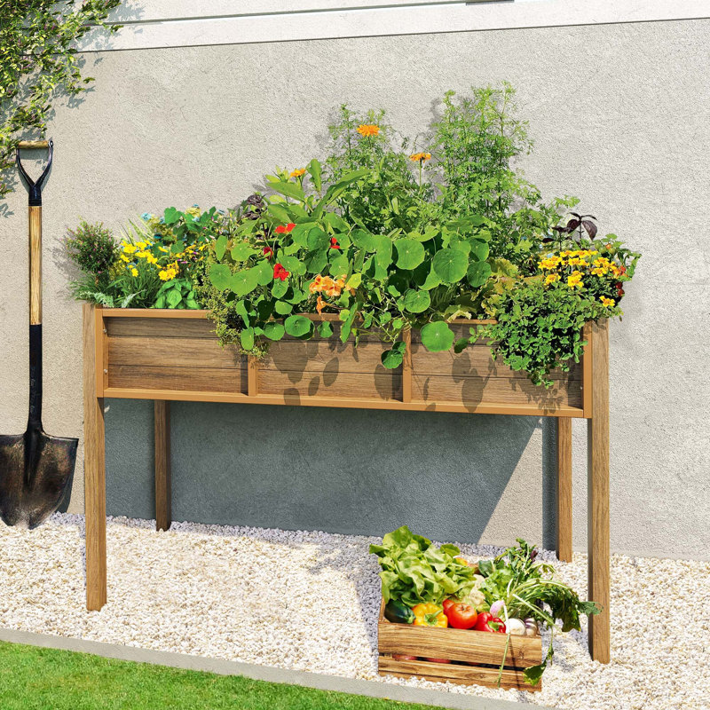 30" Tall Elevated Planter