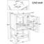 Mikkia Single Bathroom Vanity with Ceramic Top-1290542407