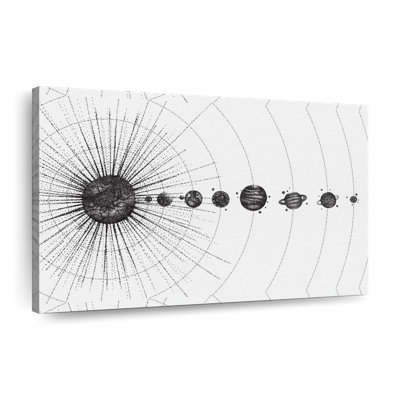 " Dotwork Solar System " by Luna Lyric