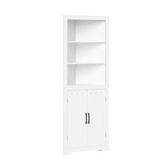 RiverRidge Danbury 22.69-in x 24.25-in x 7.75-in White Soft Close