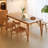 Burlywood Solid wood Rectangular Coffee Table-109243077