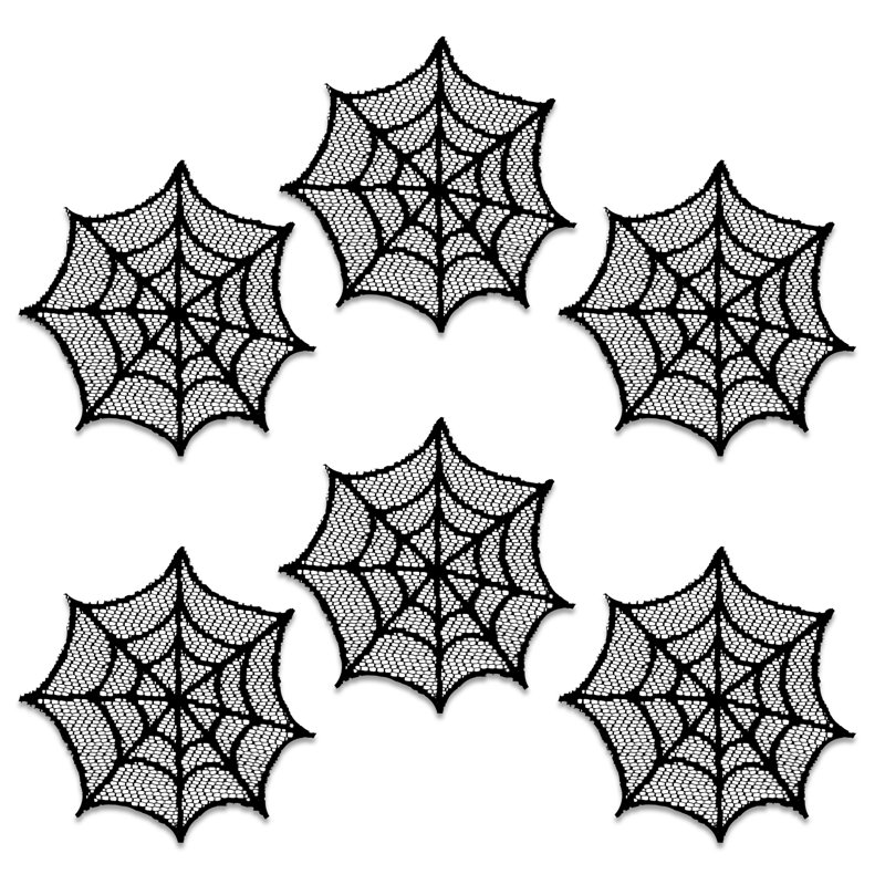 Orpha Polyester Geometric Novelty Doily