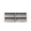 Buffet avec rangement, buffet de rangement moderne à 4 portes, armoire de plancher luxueuse avec anti-déversement autoportant pour la cuisine, le salon, buffet rectangulaire de 59 po de largeur-129170160