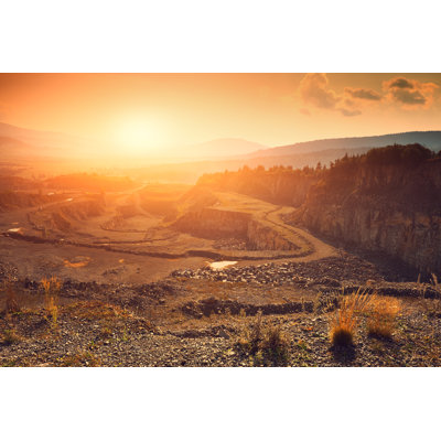 Stone Mine - Wrapped Canvas Print
