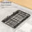 Pull-Out Slide-Out Cabinet Organizer With Foldable Design For Kitchen Storage And Spice Rack