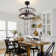 20" 5 - Blade Caged Ceiling Fan with Remote Control and Light Kit Included