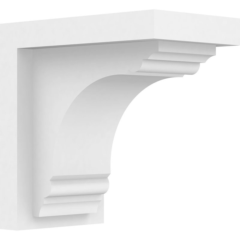Support standard en uréthane Signature Warren, brun clair apprêté, H 5 po x l 3 po x P 5 po