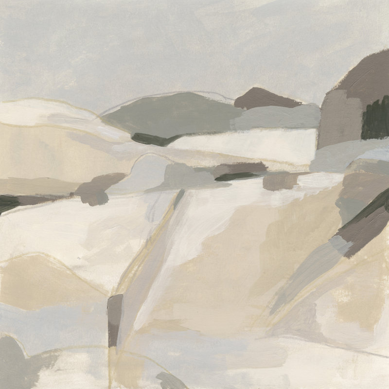 Quiet Valley II by June Erica Vess - Wrapped Canvas Painting, 76cm H x 76cm W x 3.8cm D
