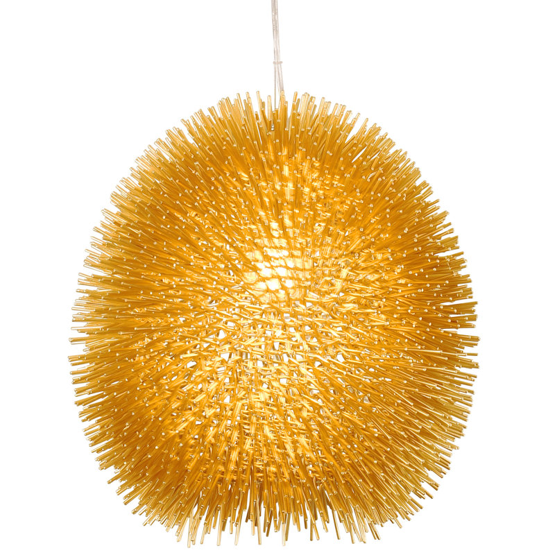 Urchin 1-Light Pendant - Gold, Gold
