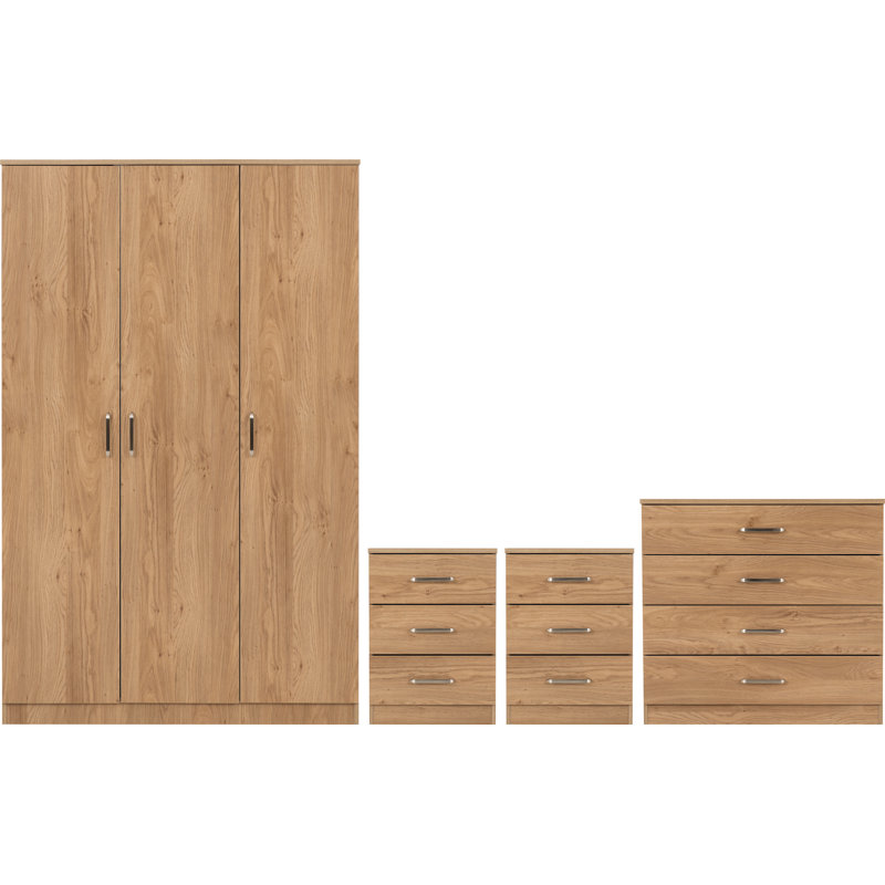 Sumrah Piece Bedroom Set, Brown