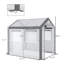 Serre de plain-pied 8 pi x 6 pi x 7,5 pi Outsunny