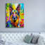 «The Straight Front Shepherd» par Dean Russo, art mural sur toile-1919074563