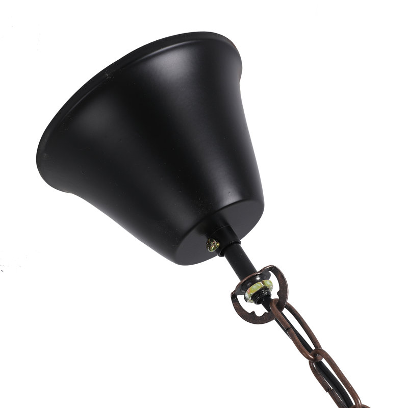 Luminaire suspendu de type lanterne à 4 lumières Gotar
