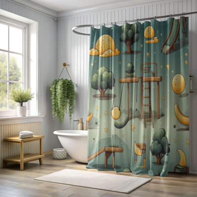 Children's Fun Zone - Premium Shower Curtain