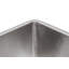 15" Square Under Counter Hammered Copper Bathroom Sink in Nickel