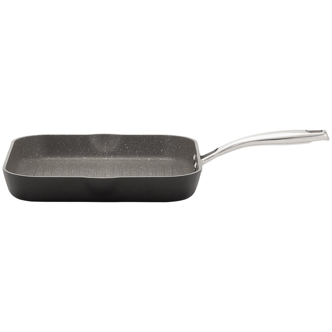 Rocktanium 26cm Non-Stick Aluminum Grill Pan / Griddle Set