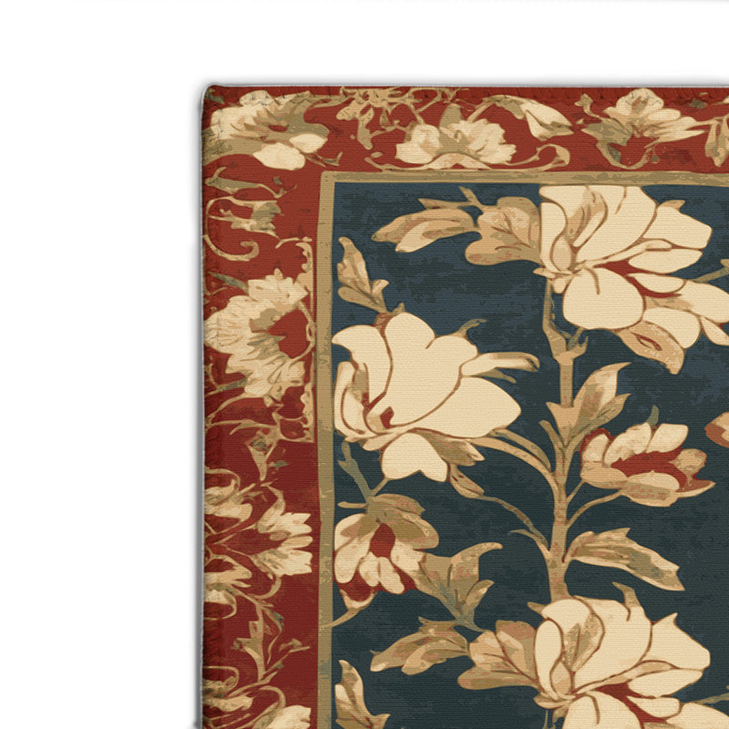Tapis noir intérieur et extérieur ArtDeco, Rectangle 4pi x 6 pi