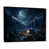 Black Floater Framed