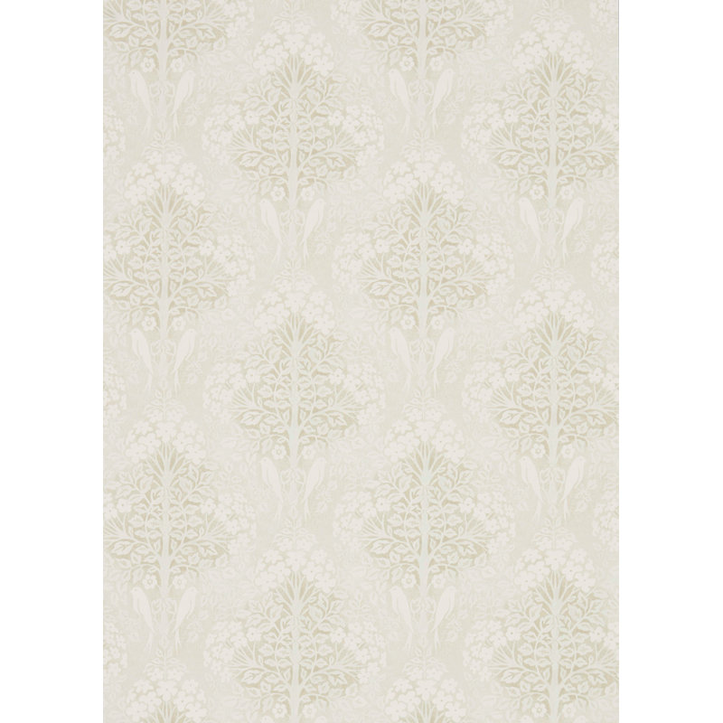 Lerena 10.05m x 68.6cm Matte Wallpaper Roll, Ivory