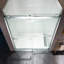 Porte de douche double coulissante 56-60x76 "avec verre trempé amélioré 3/8" | Quincaillerie en acier inoxydable | Sécuritaire, résistant à l'explosion, transparent et élégant, robuste et durable -50287688