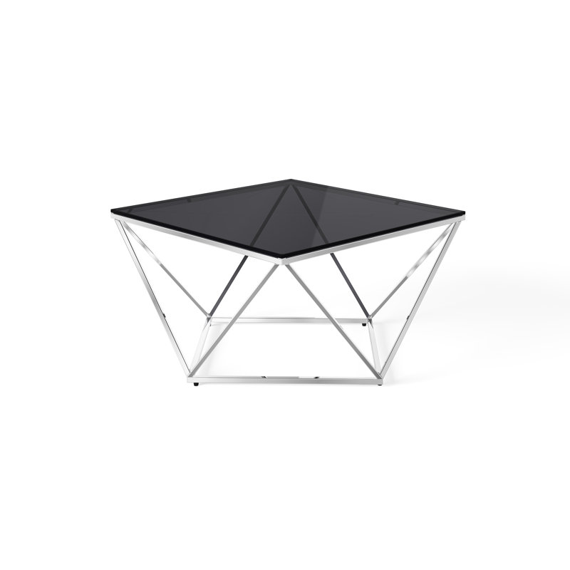 Gabriela Smoked Glass Coffee Table