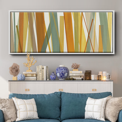 Summer Hayfield- Framed Canvas