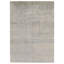 Hand-Knotted High-Quality Silver and Teal Area Rug