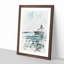Surfing in Indonesia - Picture Frame Graphic Art-56924764-56924765