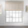 Solid Plain Zebra Blinds Window Dual Layer Roller Shades, Corded Horizontal Blind