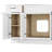Disar 51' Single Bathroom Vanity With Left Linen Tall Cabinet Dovetail Solid Wood Drawer Carrara Quartz Top-111107798