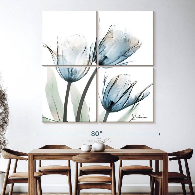 Tulipes Harnek Glacier I, H 74 po x l 74 po