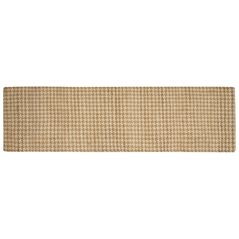 Brose Chequered Hand Woven Area Rug, Runner 80 x 300cm
