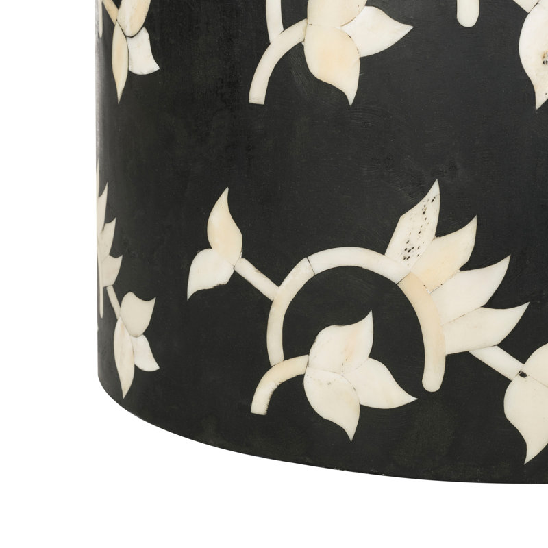 Tabouret d'appoint Barnard, Noir