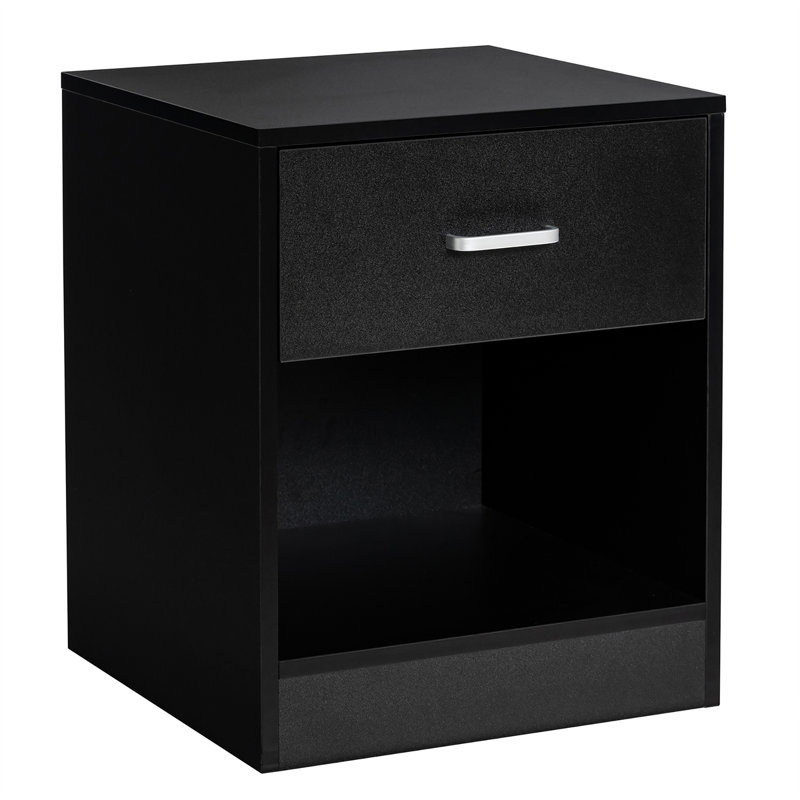 18'' W Nightstand, Black