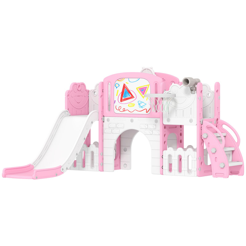 Zoomie Kids Indoor Wave Slide