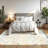 Colorful Floral Machine Washable Rug for Living Room Low Pile Foldable Thin Non Slip Carpet Stain Resistant Non Shedding Floor Cover for Kids Bedroom Nursery-538149962