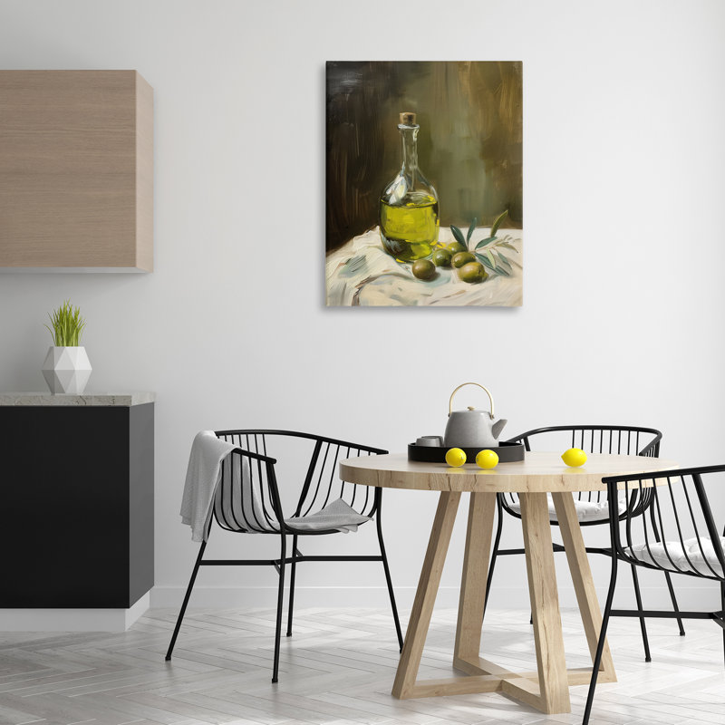«Olive Oil Still Life», conception par Arlington Prints, H 40 po x l 30 po